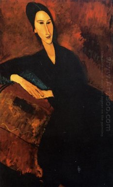 porträtt av anna Zborowska 1917