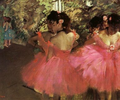 Tänzer in rosa 1885
