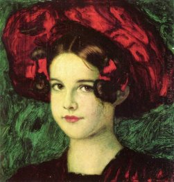 Maria Dengan Topi Merah
