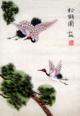 Kraan & Pine - Chinees schilderij