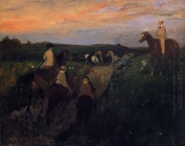 promenaden på houseback 1868