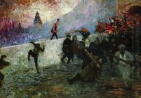 In De belegerde Moskou In 1812 1912
