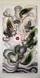 Dragon - pintura china