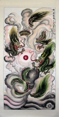 Дракон - Китайская живопись