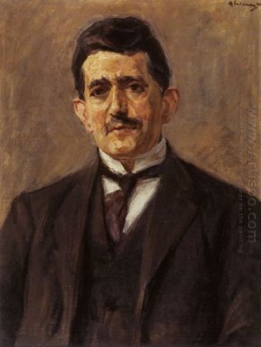 Portret van de uitgever Bruno Cassirer