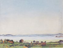 The Lake Geneva From Lausanne 1912