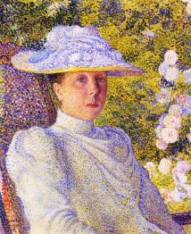 Stående av Mathilde Vereeken 1891