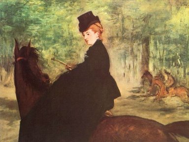 De horsewoman 1875