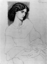 Jane Burden Aged 18 1858