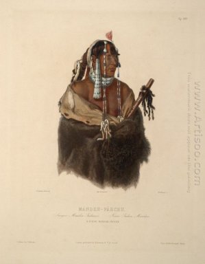 M? Ndeh P? Hchu, ein Junge Mandan Indianer, Platte 24 von Band 1
