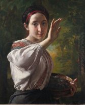 Girl With Plums