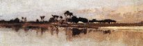 Nil près Karnak 1881