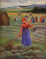 Haymakers på Eragny 1889