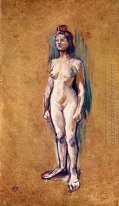 En naken kvinna