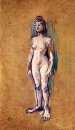 Una mujer desnuda