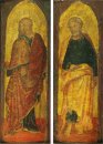 St. Jakobus der Tolle und St. Peter, der Flügelaltar Sandei samm