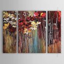 Tangan-Dicat Floral Oil Painting - Set 3