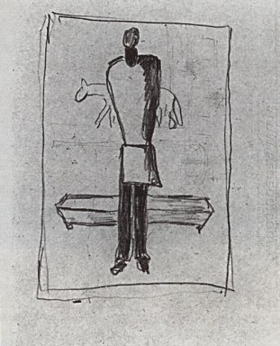 A Man A Coffin Horse 1933