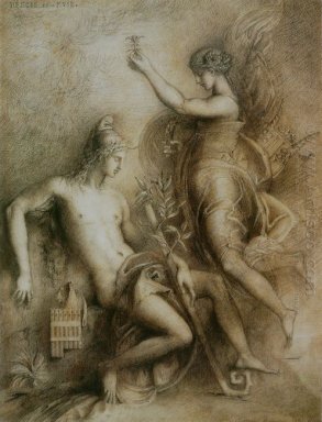 Hesíodo And The Muse 1857
