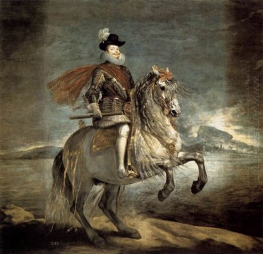 Equestrian Portrait Of Philip Iii 1635