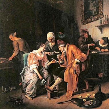 Sick Old Man 1660