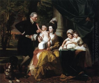 Sir William Pepperrell And Family 1778