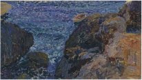 Rocks At Javea Vita Boat 1905