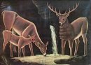 The Family Of Deer 1917