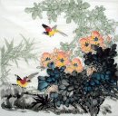 Птицы и цветы - китайской живописи