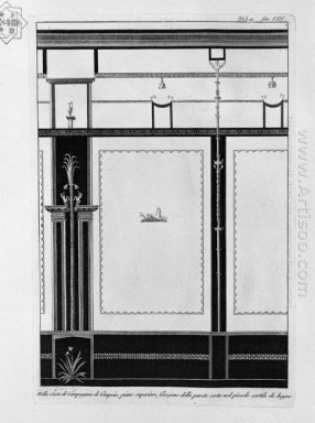 Di The House Of The Pompeii Lantai Bawah Of The Porch Dinding De