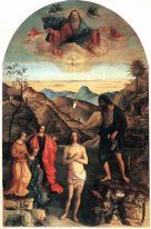 Taufe von Christus St John Altarbild 1502 2