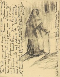 Old Wanita Dilihat Dari Balik 1882