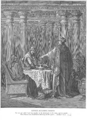 Esther Menuduh Haman
