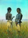 As crianças da tribo Solonov 1870