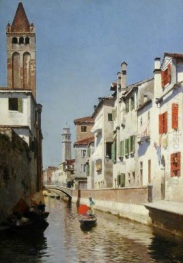 Una Scena Canal, Venezia