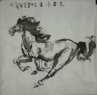 Horse - Chinees schilderij