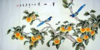 Magpies - Pintura Chinesa