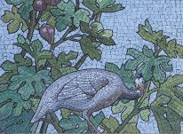 Mosaic - Dining Room des Sainte-Barbe Bibliothek, Paris