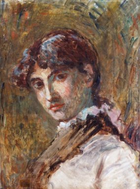 Portrait of a Lady, probably Do?a Isabel Oller, the artist\'s sis