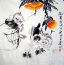 Cat - Peinture chinoise