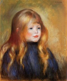 Head Of A Child Edmond Renoir