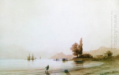 View On Rocky Coast 1845