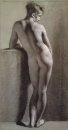 Femme nue de derrière