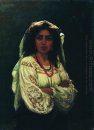 Retrato de uma mulher italiana