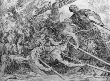 Odysseus Lands at Beach of Hades