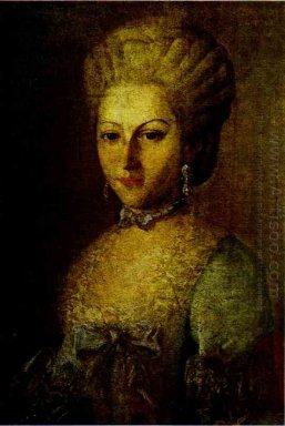Retrato de Agrafena Ribeaupierre