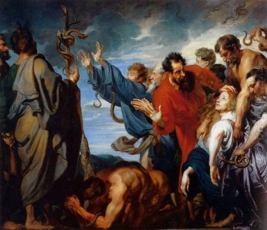 Mozes und die Messingschlange 1620