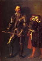 Retrato de Alof de Wignacourt e sua página 1608