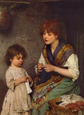 A lição Knitting