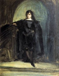 Självporträtt som Hamlet 1821